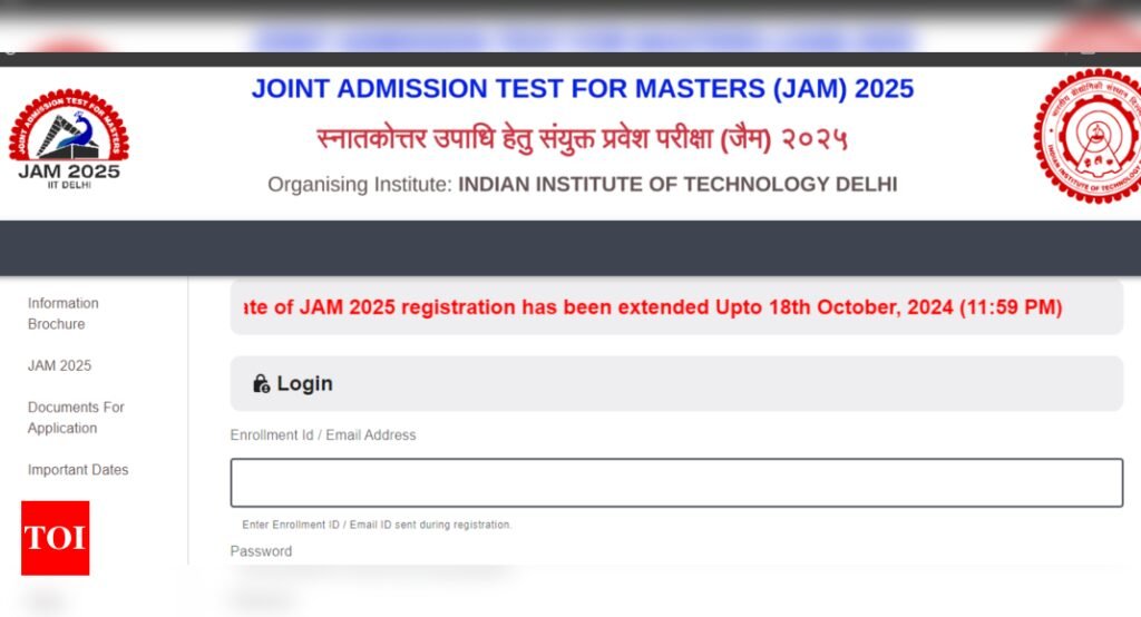 IIT JAM 2025 registration closes today: Check direct link to apply now |