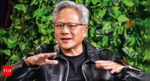 A third of Nvidia is here in India: CEO Jensen Huang