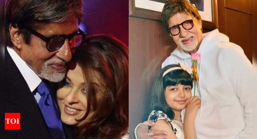 Aishwarya Rai Bachchan wishes Amitabh Bachchan just minutes before his 82nd birthday ends; fans REACT - See post | Hindi Movie News