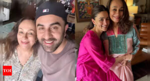 Alia Bhatt and Ranbir Kapoor celebrate Soni Razdan's 68th birthday in style