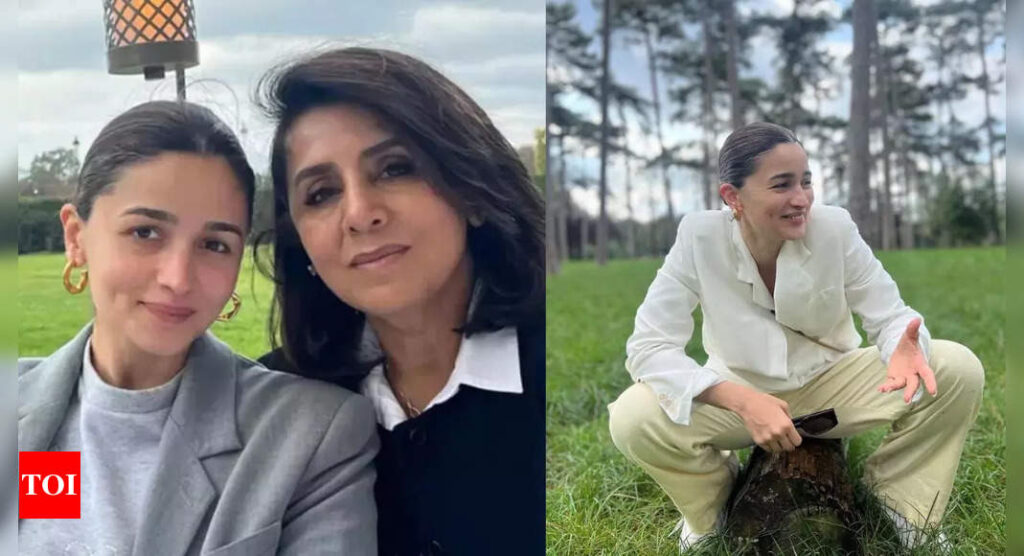 Alia Bhatt shares heartfelt moments with mother-in-law Neetu Kapoor from their Paris trip | Hindi Movie News