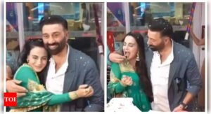 Ameesha Patel wishes her 'Gadar' co-star Sunny Deol on his birthday; calls him 'Sakina ki jaan and Hindustan ki shaan' - WATCH |