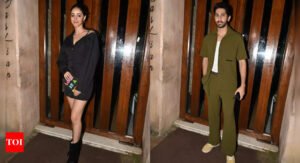 Ananya Panday: Ananya Panday and Vihaan Samat arrive in style for the success party of ‘CTRL’ |