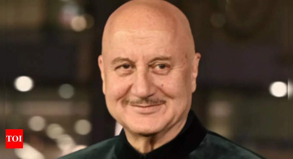 Anupam Kher on not winning awards for 'The Kashmir Files': 'I started wondering, 'who will get it?' | Hindi Movie News