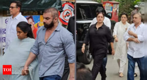 Baba Siddique’s death: Sohail Khan with sister Arpita Khan; Alvira Khan, Atul Agnihotri, Pooja Bhatt, Sooraj Pancholi, and others arrive at the late NCP leader's residence |