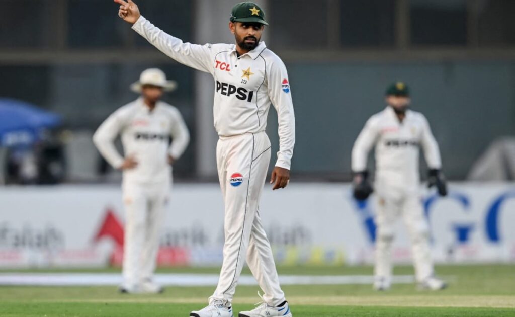 Babar Azam's Reaction Goes Viral After Test Replacement Kamran Ghulam Slams Debut Ton