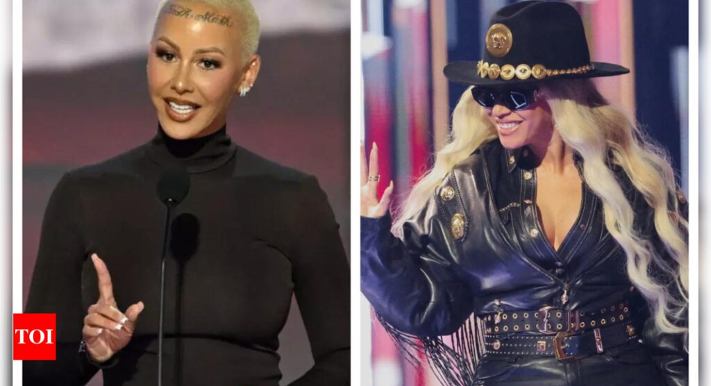 Beyonce: Amber Rose says Beyonce's Kamala Harris speech is copied. Social media users ask 'Who are you?'