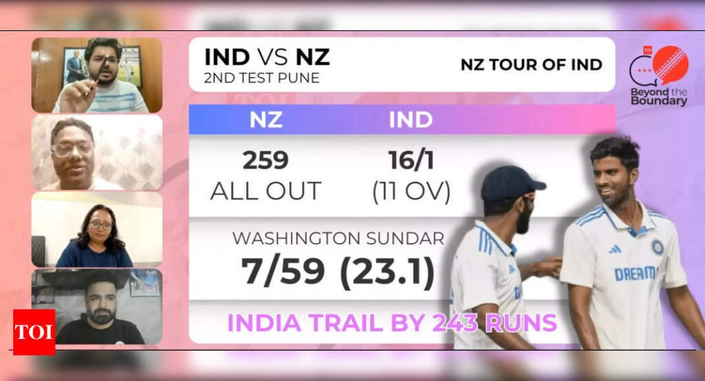 Beyond The Boundary: Washington Sundar shines as India get playing XI right vs New Zealand