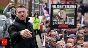 British far-right activist 'Tommy Robinson' jailed for violating injunction