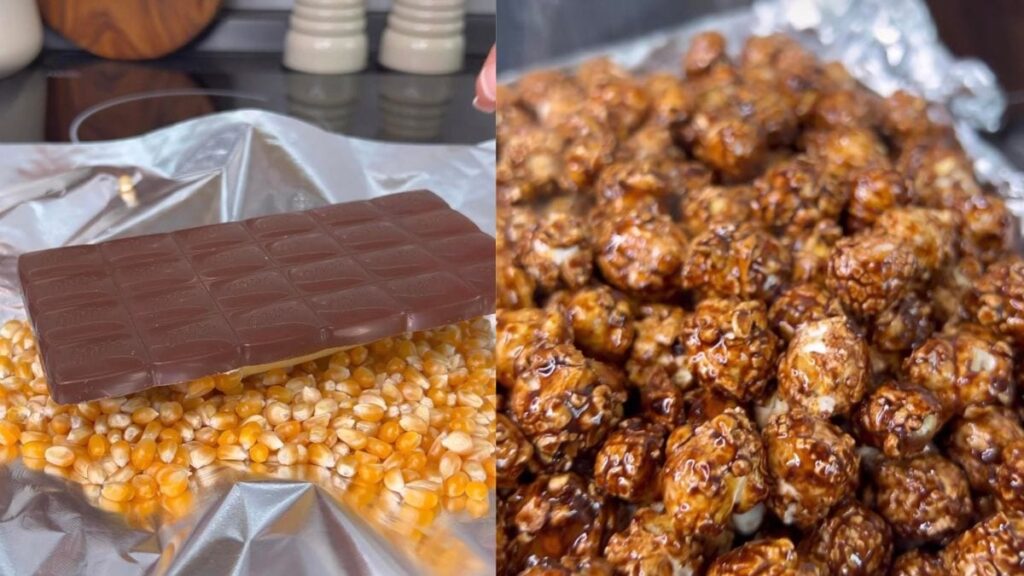 Chocolate Popcorn Made In Aluminium Foil? This Viral Recipe Has The Internet Aghast