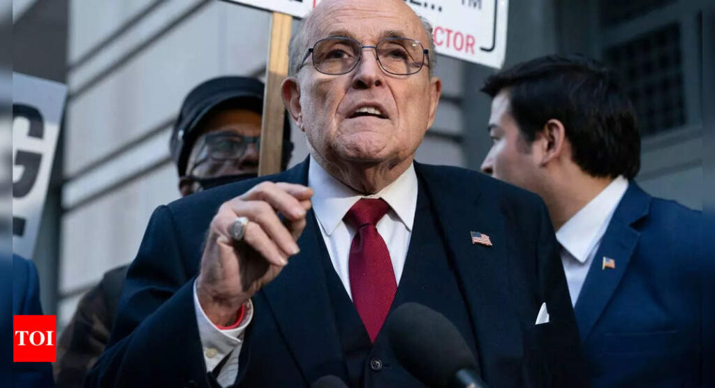 Court orders Trump's former attorney Giuliani to turn over luxury item and NY apartment in defamation case. See list of items