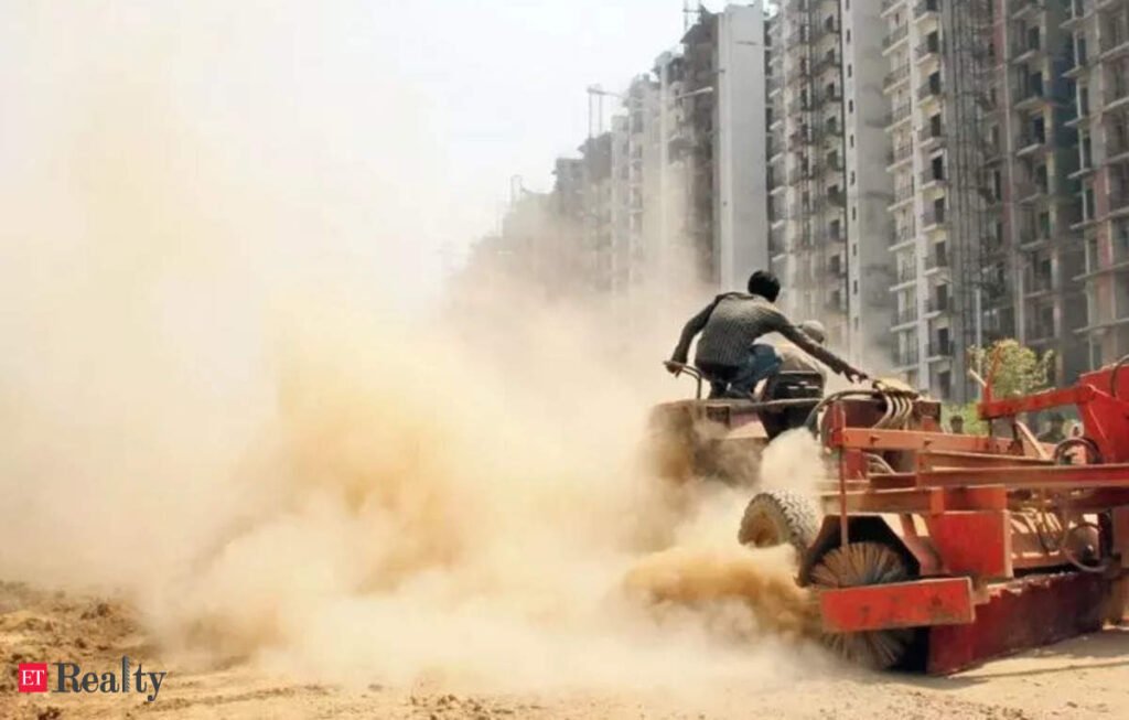 DPCC launches mandatory dust control portal for construction projects in Delhi, ET RealEstate