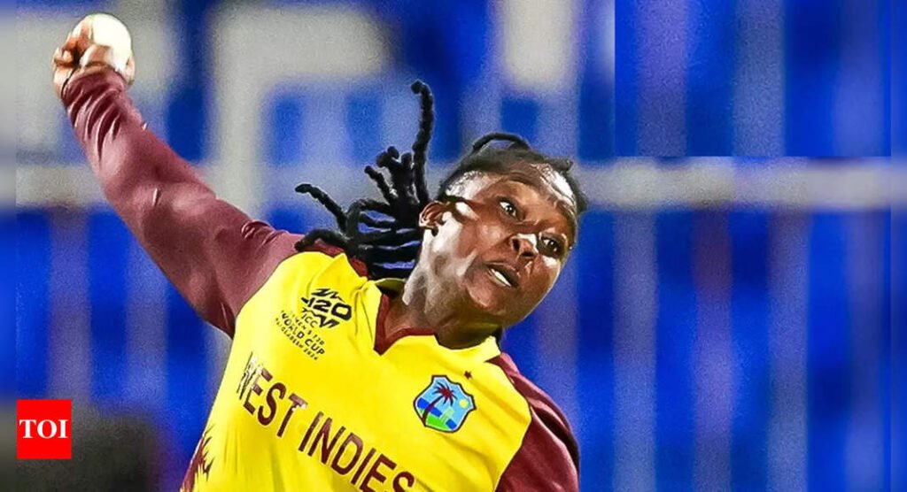 Deandra Dottin's unplayable yorker cleans up Brooke Halliday in Women's T20 World Cup semifinal - WATCH | Cricket News