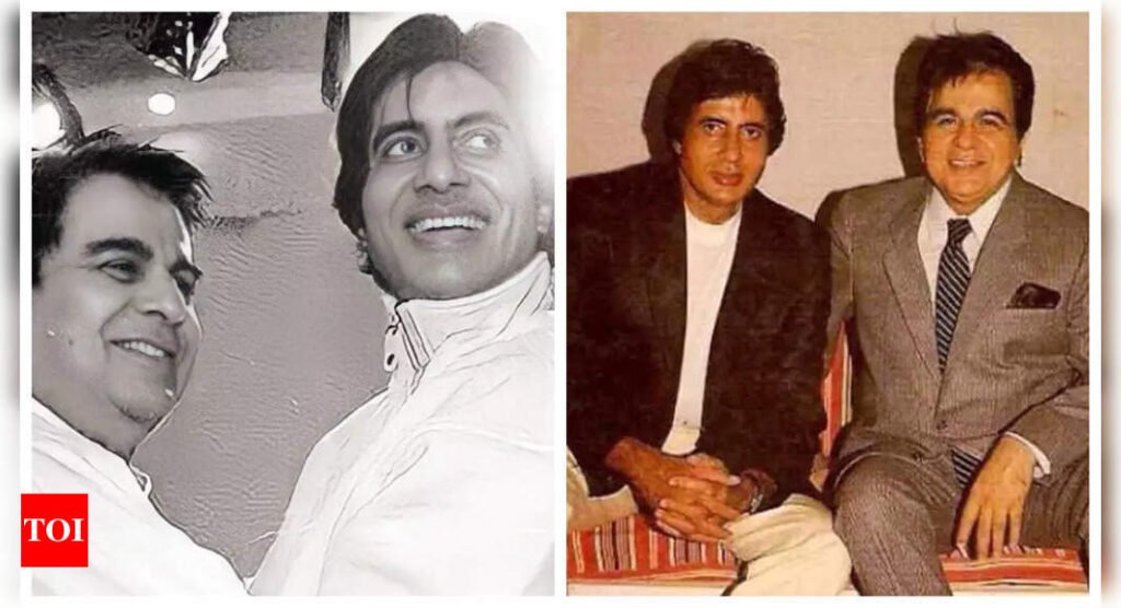 Did you know fans almost overturned a train while trying to catch a glimpse of Dilip Kumar? Amitabh Bachchan recalls |