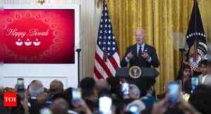 'Diwali now celebrated openly and proudly': Biden lights a diya at White House