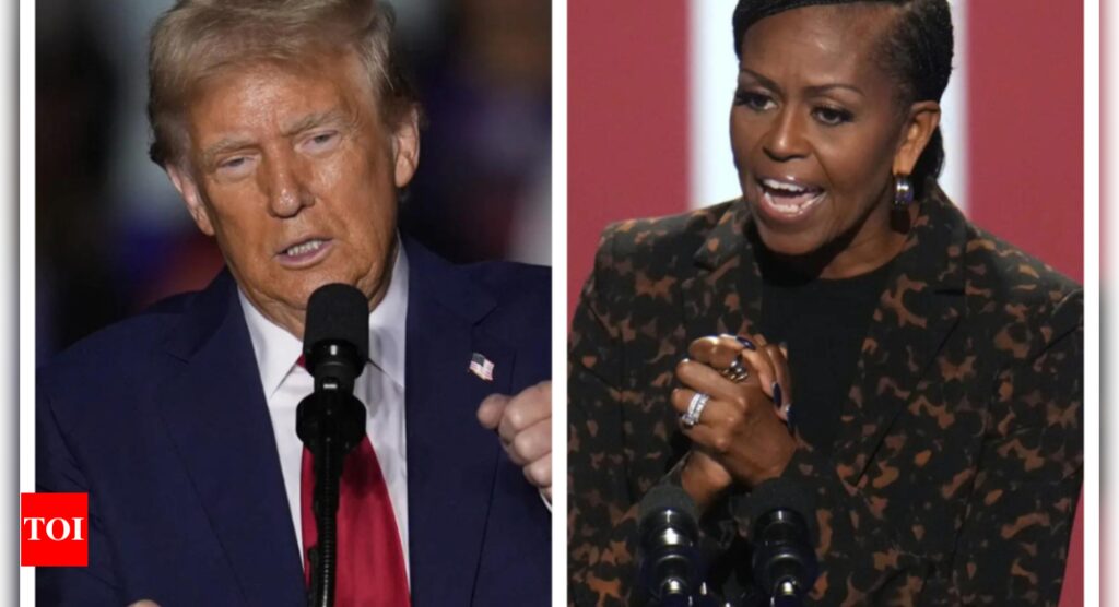 Donald Trump Michell Obama Nasty: Trump says Michelle Obama was 'nasty' to him: 'That was a big mistake'