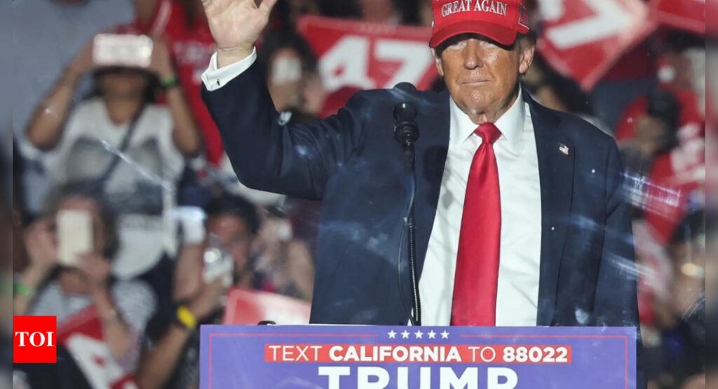 Donald Trump News: 'Back home to mommy...': Trump's message to hecklers at Coachella rally