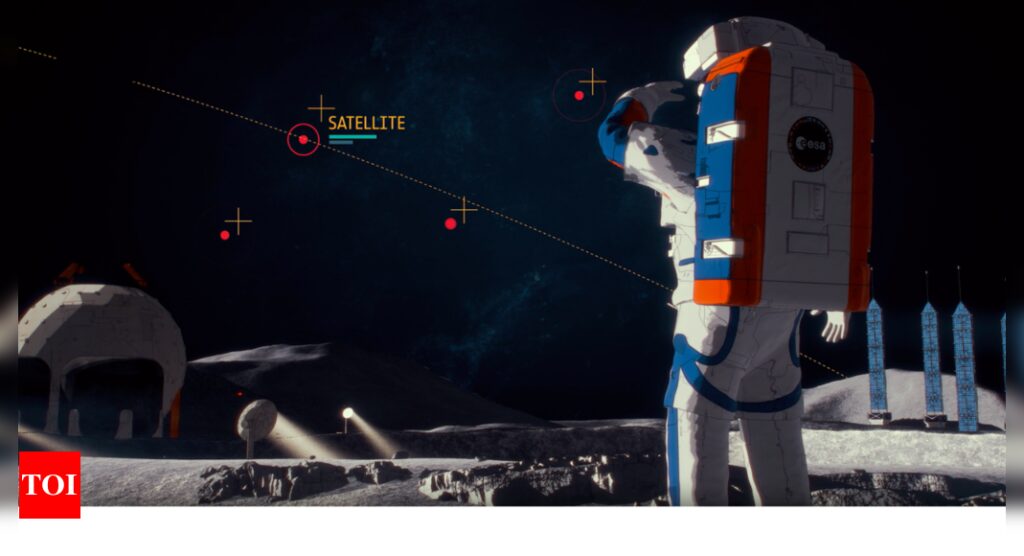 ESA: ESA's Moonlight Program to create 400,000 km data network between Earth and Moon