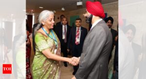 FM Sitharaman, World Bank chief Ajay Banga discuss private capital participation in Global Public Goods