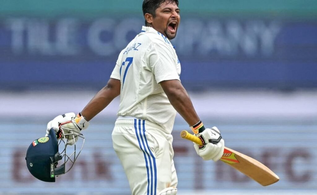 "Felt Amazing": Sarfaraz Khan After Smashing Maiden Test Century For India In Bengaluru Test