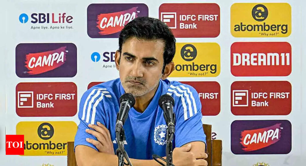 Gautam Gambhir Press Conference Live Updates