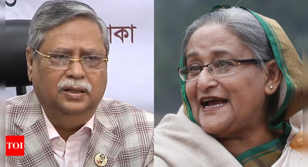 'He was in favour of genocide': Protesters call for Bangladesh president's removal over remarks on Hasina