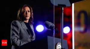 Kamala Harris On Garbage Row: Kamala Harris says she doesn't agree with Biden's 'garbage' comment but...