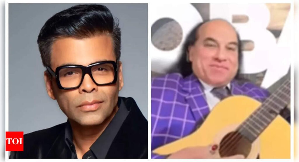 Karan Johar REACTS to Pakistani singer's cover of 'Tauba Tauba'; Karan Aujla says, 'Uncle na karo please' | Hindi Movie News