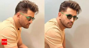 MS Dhoni looks 10 years younger, thanks to his new hairstyle