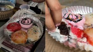 Man Makes Chocolate Idli With Mango, Strawberry, And Litchi Jam, Leaves Internet Disgusted