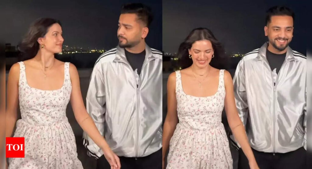 Natasa Stankovic vibes with Elvish Yadav, goes out with him on Hardik Pandya's first birthday post their divorce, netizens react! - WATCH VIDEO