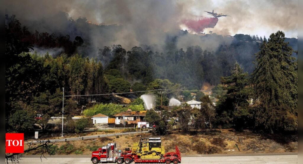 Oakland Bushfire: Oakland bushfire destroys homes, forces hundreds to evacuate as blaze spreads