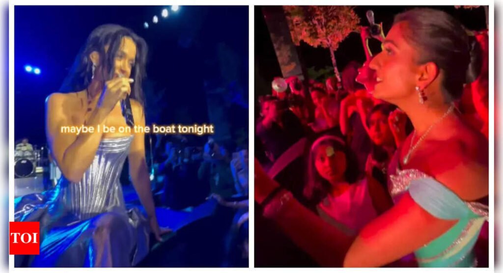 Orry drops video of Katy Perry playfully flirting with birthday girl Radhika Merchant; dedicates 'I Kissed A Girl' at pre-wedding party |