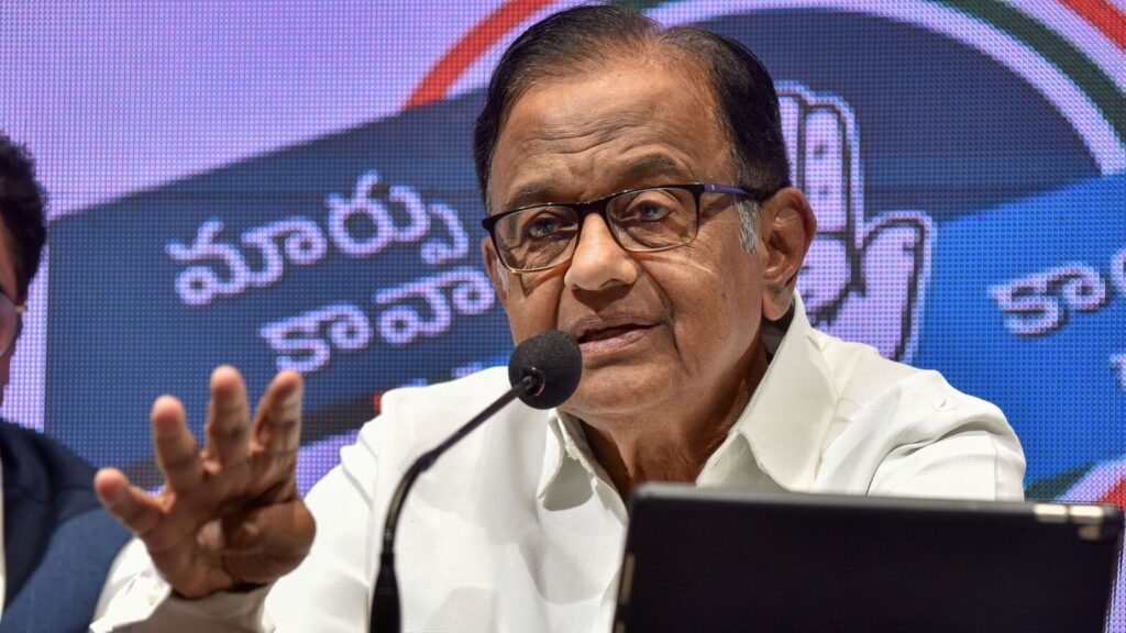 ‘First task of…’: P Chidambaram has this suggestion for NC-Congress of Jammu and Kashmir