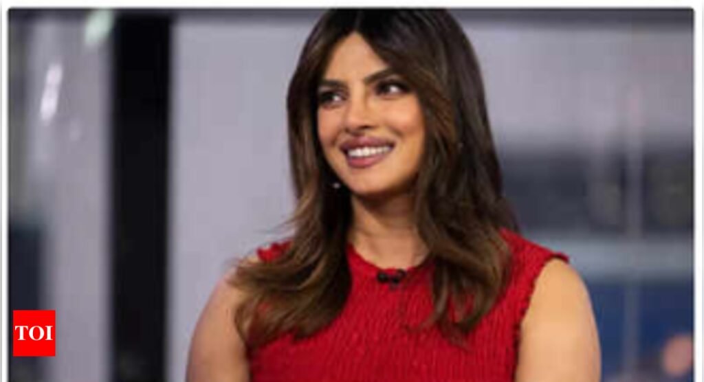 Priyanka Chopra: Priyanka Chopra clicks pics with paps as she flies out of Mumbai - video inside