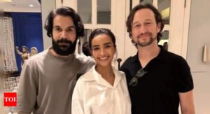 Rajkummar Rao and Patralekhaa host a fun evening for Joseph Gordon-Levitt