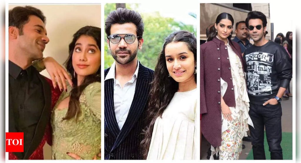 Rajkummar Rao praises Shraddha and Janhvi Kapoor as hardworking, calls Sonam Kapoor THIS | Hindi Movie News