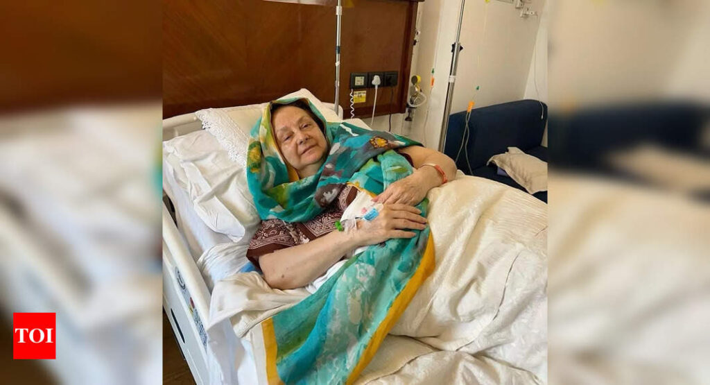 Saira Banu reminisces wedding with Dilip Kumar from her hospital bed, reveals it experienced shortage of food | Hindi Movie News