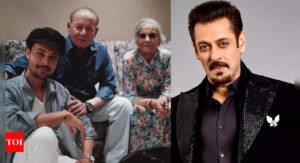 Salim Khan said THIS to son-in-law Aayush Sharma on his birthday; the 'Antim' actor reveals as drops PIC from the party; Salman Khan misses it amidst death threats | Hindi Movie News