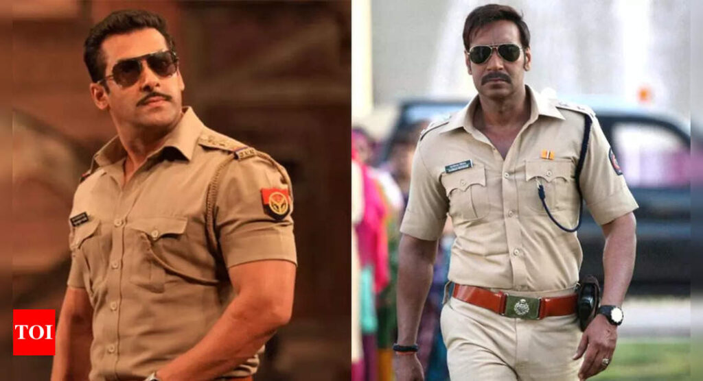 Salman Khan fulfills his promise to Rohit Shetty, films cameo for ‘Singham Again’ alongside Ajay Devgn | Hindi Movie News