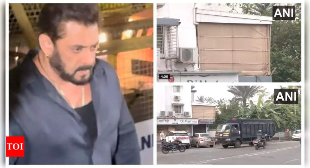 Salman Khan receives fresh death threats from Lawrence Bishnoi gang; Security heightened outside actor's Bandra residence - WATCH |