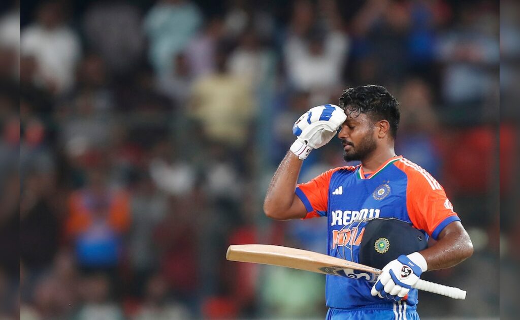 Sanju Samson Shatters Rohit Sharma's All-Time T20I Record With Hyderabad Heroics