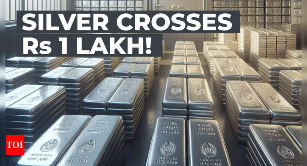 Silver better than gold for investment? Silver prices cross Rs 1 lakh mark!