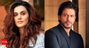 Taapsee Pannu shares valuable lessons learned from Shah Rukh Khan while filming 'Dunki': ‘He is 100 percent there..’ | Hindi Movie News