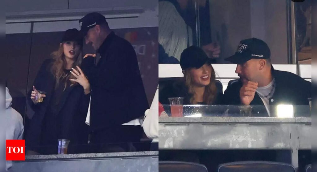 Taylor Swift's shining ring sparks engagement rumours with Travis Kelce |