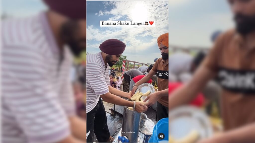 "This Is Healthy: Video Of Banana Milkshake Langar Goes Viral. Internet Loves It