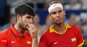 'Tough to accept': Carlos Alcaraz gets emotional after seeing Rafael Nadal's retirement announcement - watch | Tennis News