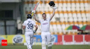 Triple centurion Harry Brook happy to break Dad's club record | Cricket News