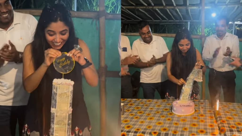 Viral Now: Woman Cuts Into Birthday Cake, Discovers It Is Filled With Rs 500 Notes