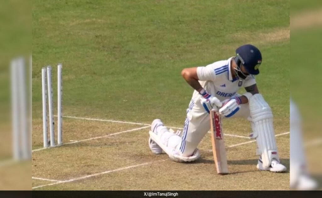 Virat Kohli In Disarray After Bizarre Dismissal, Swings His Bat In Frustration. Watch